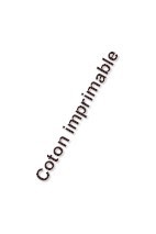 coton imprimable