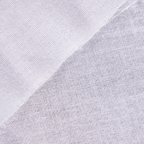 Non tissé thermocollant léger blanc