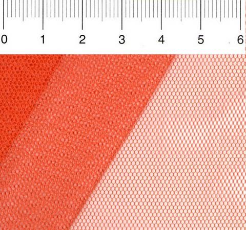 Tulle polyester orange