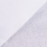 Non tissé thermocollant léger blanc